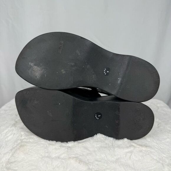 Rare Vintage DKNY Y2K Platform Sling Back Peep Toe Sandals - Women’s 7 - Picture 6 of 6